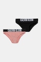 Dětské kalhotky Calvin Klein Underwear 2-pack potisk růžová G80G800729.9BYA