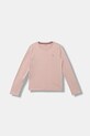 Tommy Hilfiger pijamale de bumbac pentru copii UG0UG00810.9BYA roz AW25