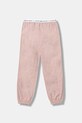 Fete Tommy Hilfiger pijamale de bumbac pentru copii UG0UG00810.9BYA roz