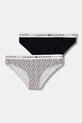 Tommy Hilfiger figi dziecięce 2-pack wzorzyste czarny UG0UG00751.9BYA