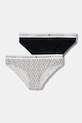 Детские трусы Tommy Hilfiger 2 шт узор чёрный UG0UG00751.9BYA