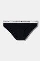 Dziewczynka Tommy Hilfiger figi dziecięce 2-pack UG0UG00751.9BYA czarny