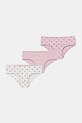 Παιδικά εσώρουχα United Colors of Benetton 3-pack 3-pack ροζ 37CY0S02R.G.seasonal