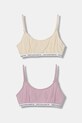 United Colors of Benetton biustonosz dziecięcy 2-pack miękka beżowy 3MC10R1IN.G.Season.9BYA