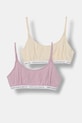 United Colors of Benetton biustonosz dziecięcy 2-pack miękka beżowy 3MC10R1IN.G.Season.9BYA