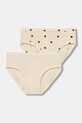 Дитячі труси United Colors of Benetton 2-pack візерунок бежевий 3SH70S02U.G.seasonal