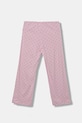 Detské bavlnené pyžamo United Colors of Benetton 3TGJ0P094.G.seasonal ružová