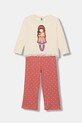 Dětské pyžamo United Colors of Benetton sada béžová 3Y5E0P08U.G.seasonal