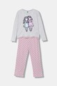 United Colors of Benetton pijama copii set gri 3Y5E0P08U.G.seasonal