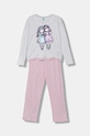 Dětské pyžamo United Colors of Benetton sada šedá 3Y5E0P08U.G.seasonal
