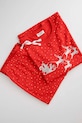 Coccodrillo komplet piżamowy dziecięcy bawełniany ZC5448105MER czerwony