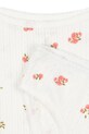 Konges Sløjd komplet bawełniany dziecięcy MINNIE UNDERWEAR GOTS biały KS3021.9BYA