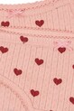 Lány Konges Sløjd gyerek pamut melegítő szett MINNIE UNDERWEAR GOTS KS3021.9BYA rózsaszín