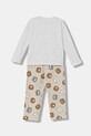 United Colors of Benetton piżama dziecięca 3DKE0P09P.G.Seasonal szary AW25