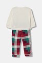 United Colors of Benetton piżama bawełniana dziecięca 2-pack 3P050P09N.G.Seasonal multicolor AW25