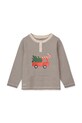 Παιδική πιτζάμα Liewood Wilhelm Printed Pyjamas Set LW19854.9BYA γκρί AW25