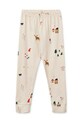 Хлопчик Дитяча піжама Liewood Wilhelm Printed Pyjamas Set LW20361.9BYA бежевий