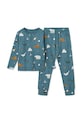 Liewood piżama dziecięca Wilhelm Printed Pyjamas Set komplet niebieski LW20361.9BYA