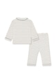 Мальчик Детская хлопковая пижама Konges Sløjd PIO SET GOTS KS104401.9BYA бежевый
