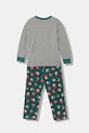United Colors of Benetton piżama bawełniana dziecięca 3P050P09K.G.Seasonal szary AW25