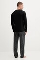 Emporio Armani Underwear piżama bawełniana czarny EM000611.AF14994