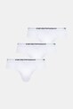 Emporio Armani Underwear slipy 3-pack dzianina biały EM000258.AF14132