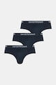 Слипы Emporio Armani Underwear 3 шт трикотаж тёмно-синий EM000258.AF14132