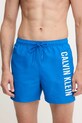 Plavkové šortky Calvin Klein Planet friendly modrá LV00N61092