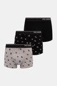 Boxerky Karl Lagerfeld 3-pack pletenina černá A3M47008