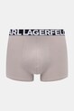 Karl Lagerfeld bokserki 3-pack bordowy A3M47010