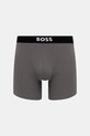 Боксеры BOSS 3 шт 50549856 серый AW25