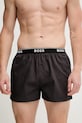 BOSS bokserki bawełniane 2-pack 2P Boxer Shorts EW 50545913 beżowy NC25