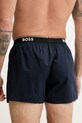 BOSS boxerky pánské bavlněné 2P Boxer Shorts EW 2-pack 50545913 modrá