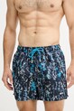 Plavkové šortky BOSS 50544499 tmavomodrá AW25