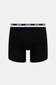 HUGO bokserki męskie bawełniane z elastanem BOXER BR PLANET DES 3-pack 50545674 czarny SS26
