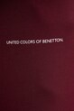 United Colors of Benetton camasa cu maneca lunga din bumbac 30964M021 burgundia