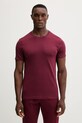Хлопковая пижамная футболка United Colors of Benetton хлопок бордо 3BVG2M271