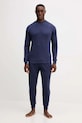 United Colors of Benetton piżama dzianina granatowy 3PCF4P02X