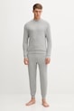 United Colors of Benetton piżama dzianina szary 3PCF4P02X