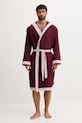 Bavlnený župan United Colors of Benetton bavlna burgundské 6ORD2801R