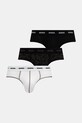 Diesel slipy ANDRE-UTLT-3PACK 3-pack dzianina czarny A17833.0AJFE