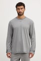Diesel set de pijama de bumbac SET-NOLAN-D-CORE A19349.0PJBB gri AW25