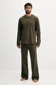 Diesel pamut pizsama SET-ADRIAN-UTLT dzsörzé zöld A19505.0PJBB