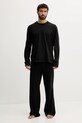 Diesel pijamale de bumbac SET-ADRIAN-UTLT set negru A19505.0PJBB