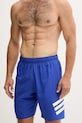 adidas pantaloni scurți de baie Icon 3-Stripe JX5021 albastru AW25