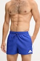 adidas pantaloni scurți de baie 3-Stripes JX5024 albastru AW25