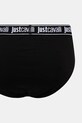 Odzież Just Cavalli slipy 3-pack 79OAJU01.CJUT2 czarny