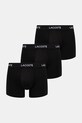 Lacoste bokserki 3-pack dzianina czarny 5H2394