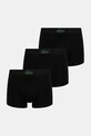 Боксери Lacoste 3-pack трикотаж чорний 5H4962