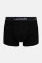 Ρούχα Μποξεράκια Lacoste 3-pack 5H4967 μαύρο